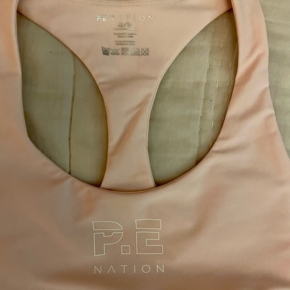 P.E Nation | Womens Light Pink Bra Top NEW - Picture 6 of 8